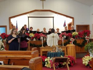 Celebrating the birth of Jesus in song